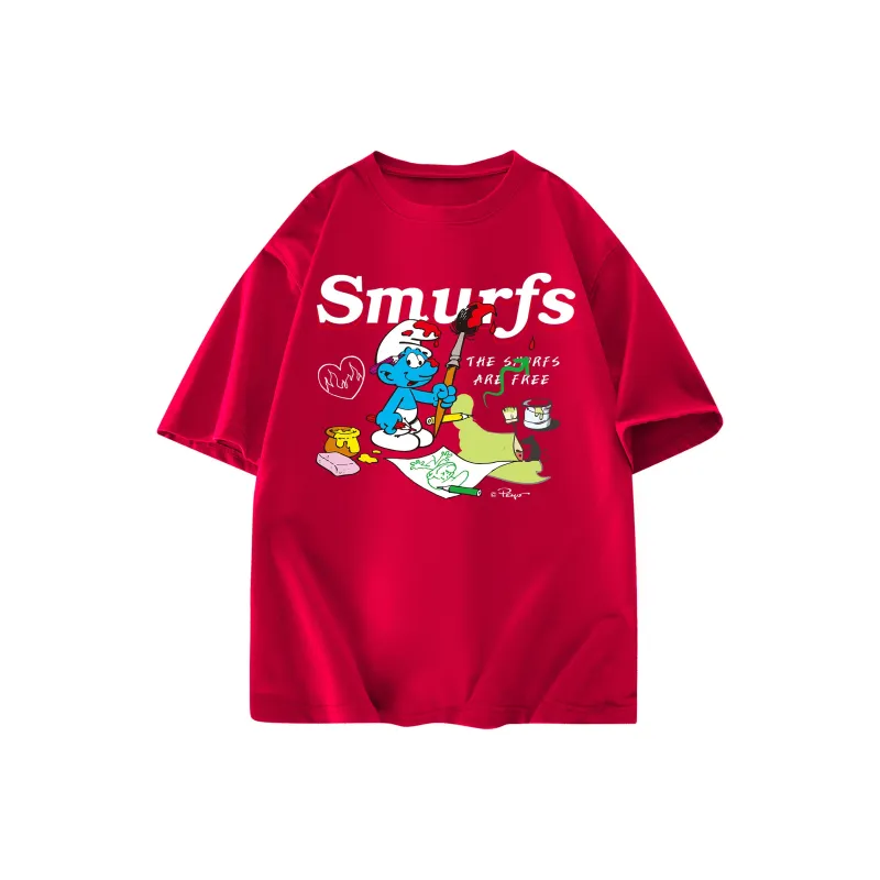 The Smurfs T Shirts Unisex-8