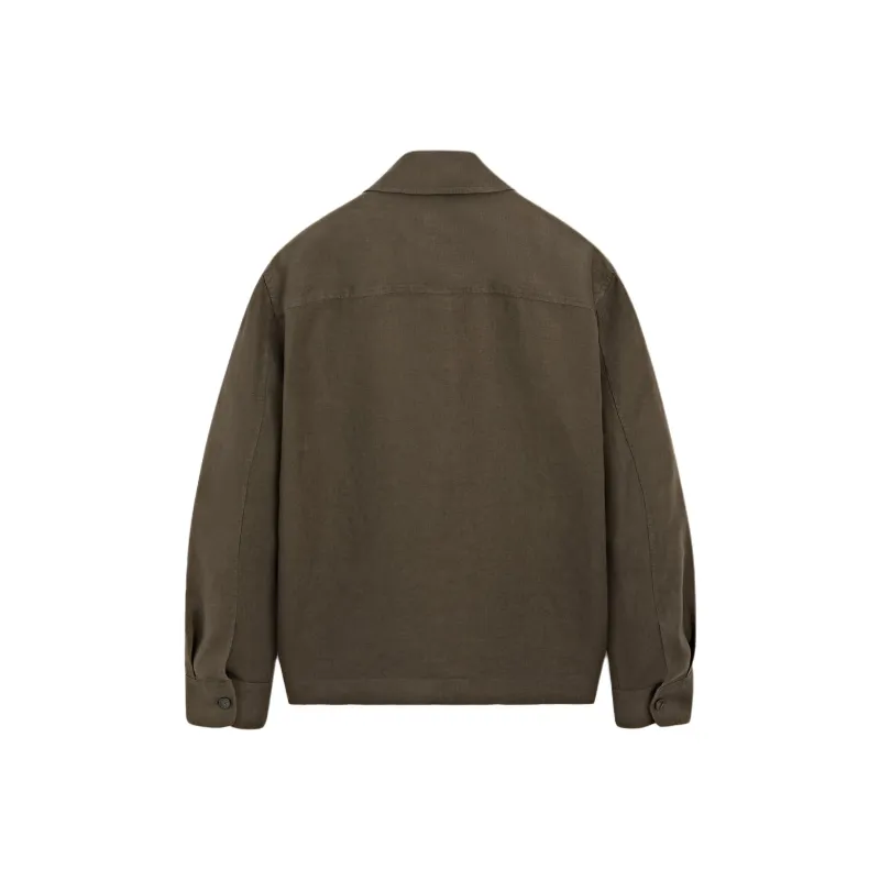 Massimo Dutti Jackets Coats Men's Green-1