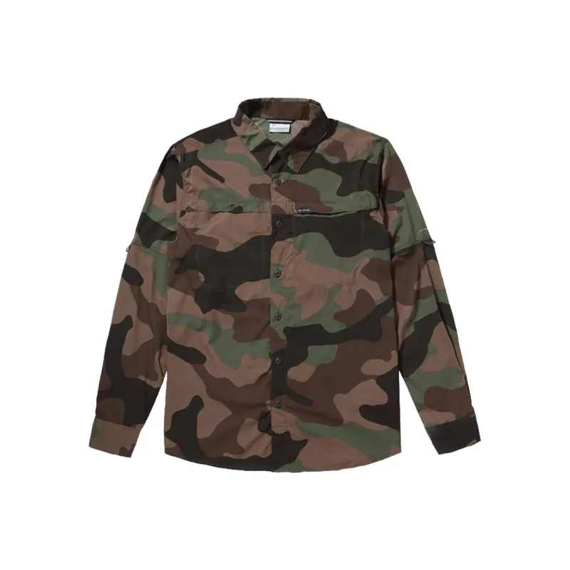 Columbia Shirts Men Green Camouflage-0