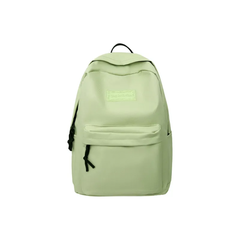 OURFUN Nylon Backpack Unisex Light Gray/Black/Red/Green/Light Blue/Dark Blue-9