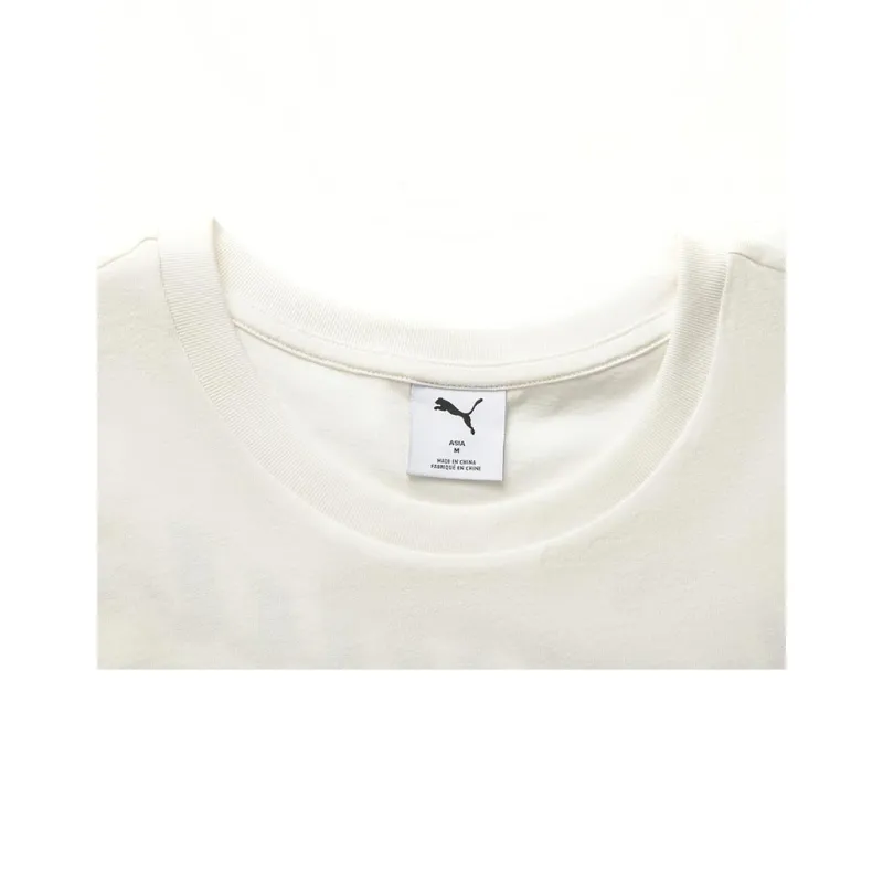 PUMA T Shirts Unisex White-2