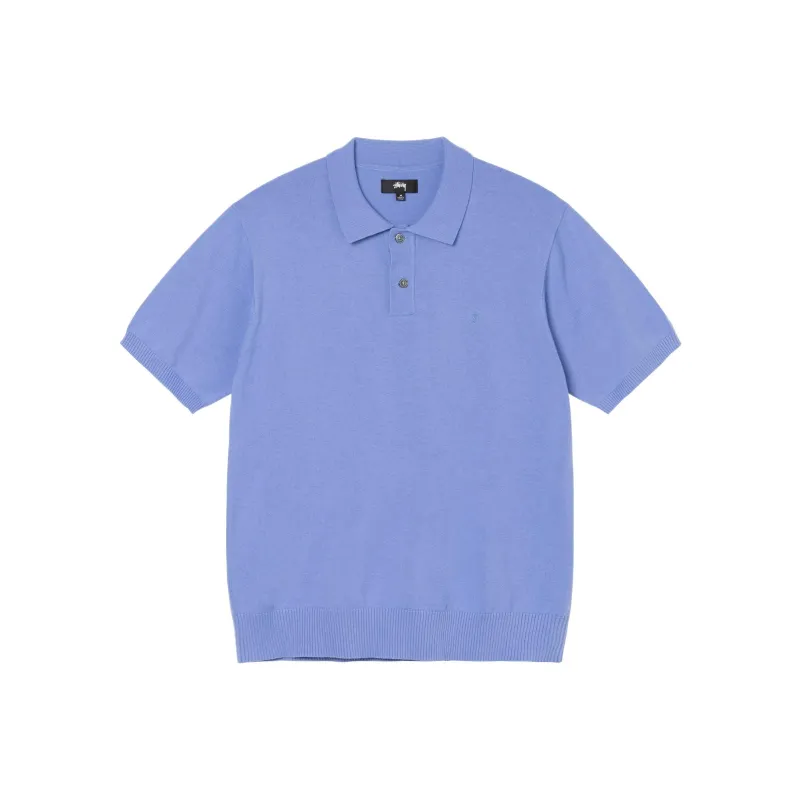 Stussy Classic Short Sleeve Polo Sweater-2