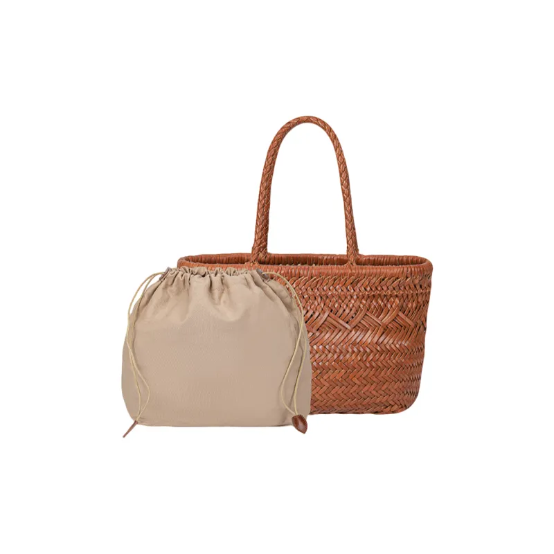 PAYOT Cow Leather Handbag Regular Women's Brown/Dark Coffee-2