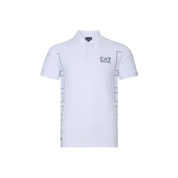 EMPORIO ARMANI EA7 SS19 Polo Shirt Men's White