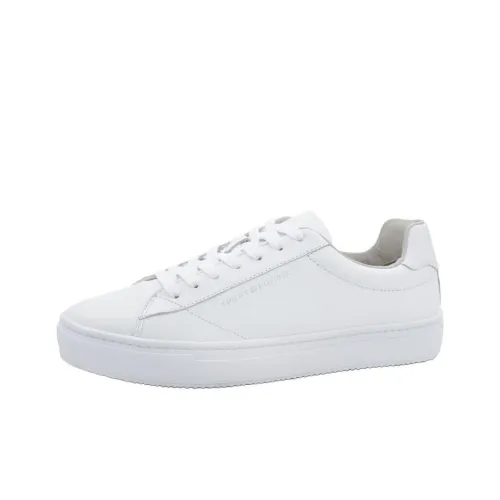 Tommy Hilfiger Slip Resistant Low Top Skateboard Shoes Men's White