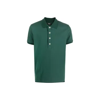 BALMAIN Polo Shirts Men Green