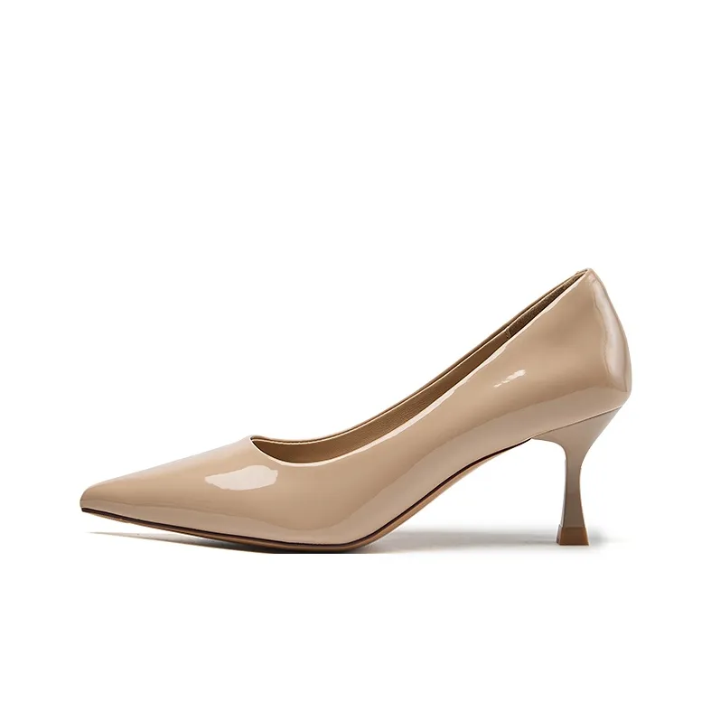 EXULL Q Slim Heel High Heels 6.5CM Women's-0