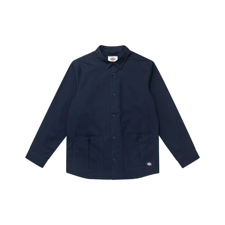Dickies Shirts Unisex Dark Marine Blue-0