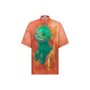 DIOR Shirts Men Red