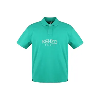 KENZO Polo Shirts Men Green