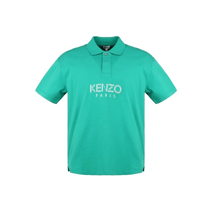 KENZO Polo Shirts Men Green-0