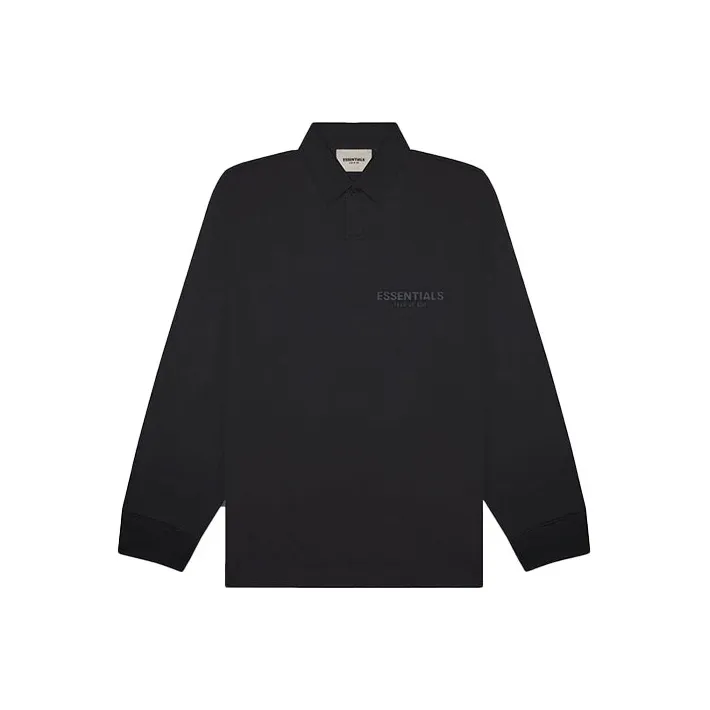 Fear Of God Essentials FW20 Polo Shirt Unisex Black-0