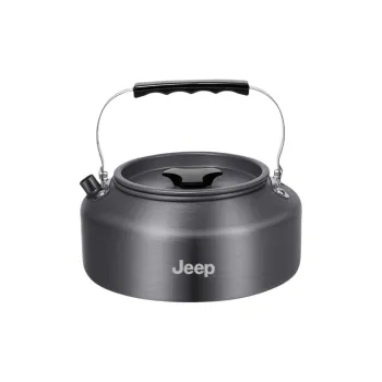 Jeep Outdoor Water Equipment 1.6L Camping Aluminum Alloy 175*80mm