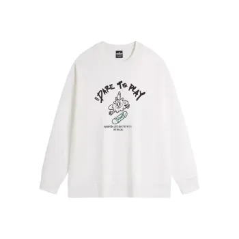XTEP Sweatshirt Unisex Antique White