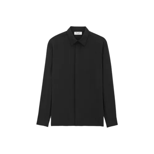 SAINT LAURENT Buttoned Long Sleeved Shirt
