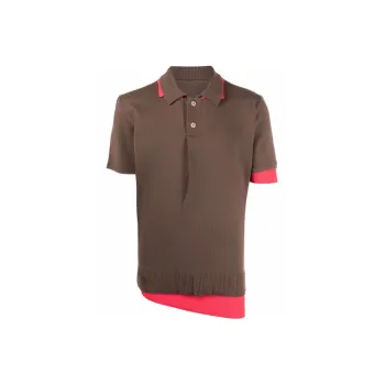 Jacquemus Polo Shirts Men Brown