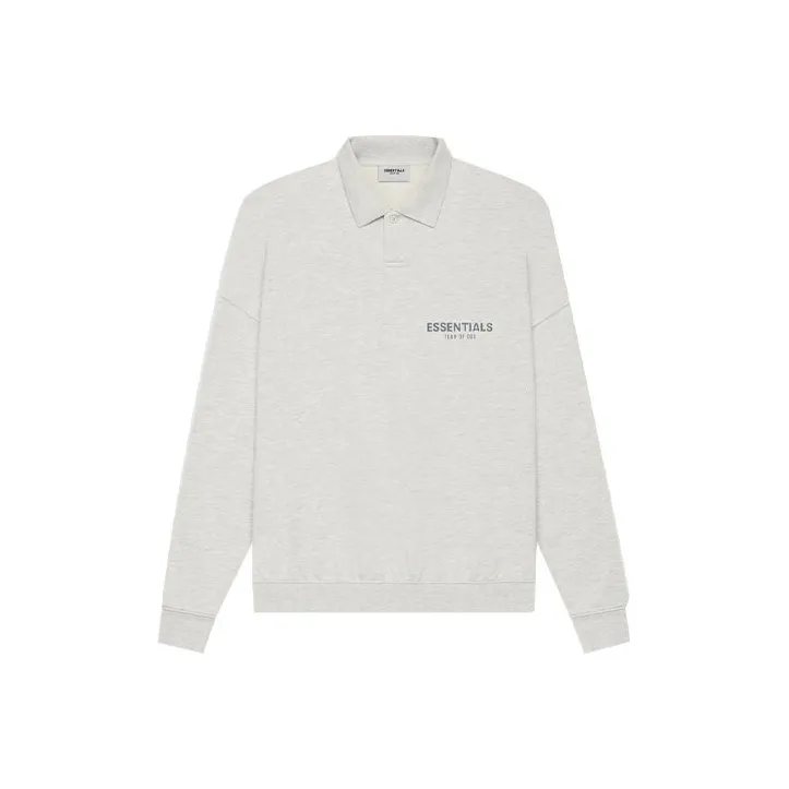 Fear Of God Essentials Long Sleeve French Terry Polo-0