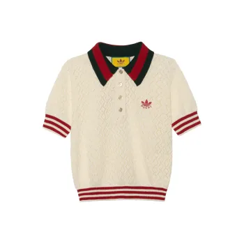 GUCCI X Adidas Cotton Polo