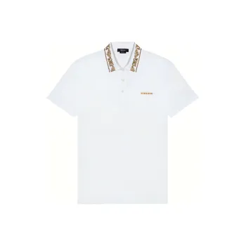 VERSACE Polo Shirts Men White