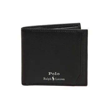 Polo Ralph Lauren Leather Wallet Men's Black