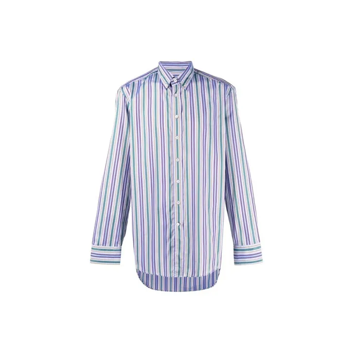 ETRO Shirts Men Blue-0