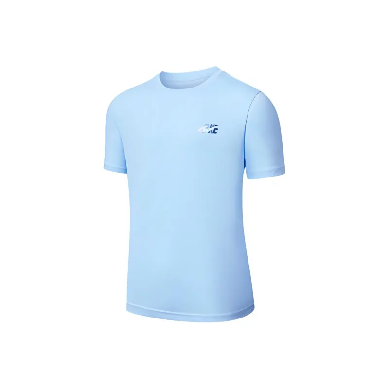 Erke Variety Training Collection T Shirt Men's Light Lake Blue-0