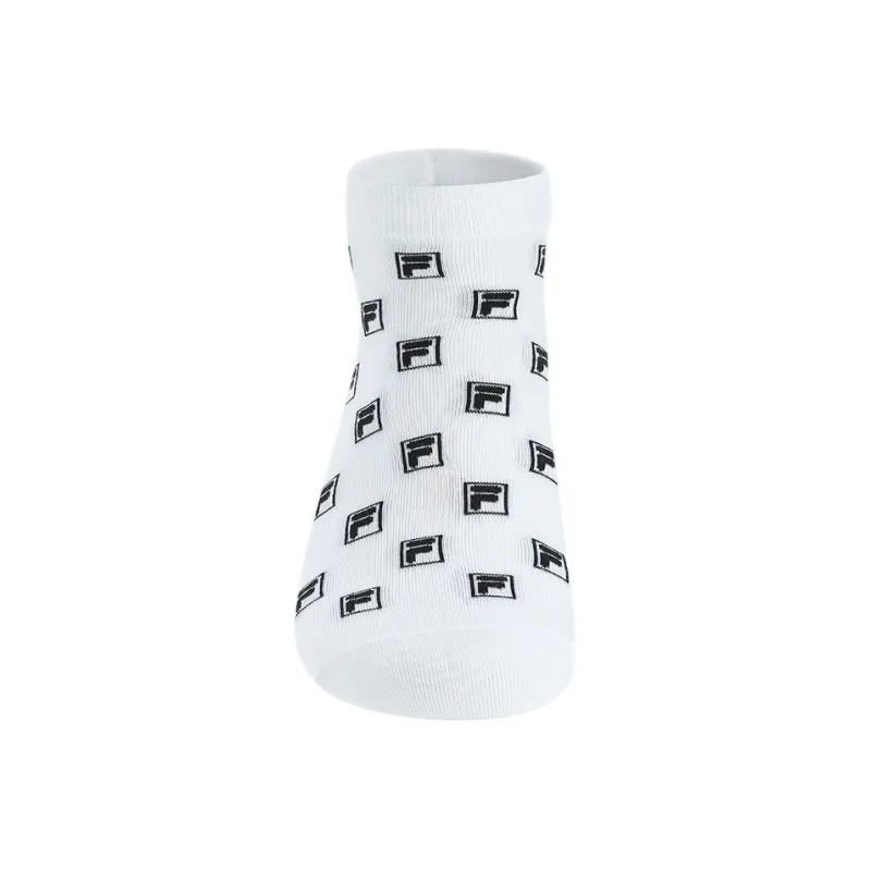 FILA Lifestyle Ankle Socks Men's 1 Pack Standard White-1