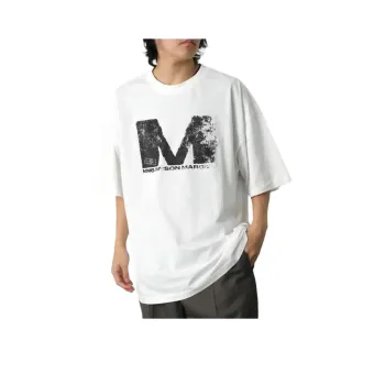MM6 Maison Margiela Newspaper Printed T Shirt
