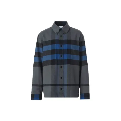Burberry Vintage Check Flannel Button Down Shirt