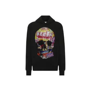 PHILIPP PLEIN Tutti Frutti Crystal embellished Hoodie