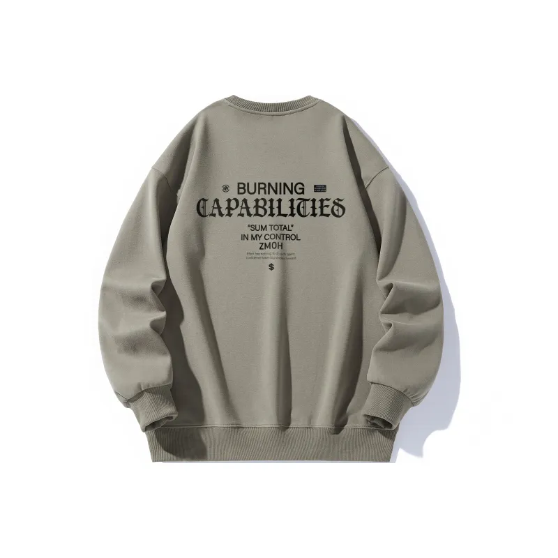 ZMOH Crewneck Sweatshirt Unisex Couple's-8