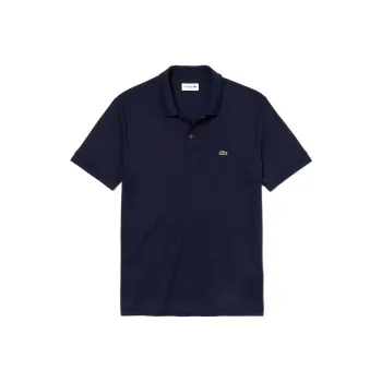 LACOSTE Logo patch Cotton Polo Shirt