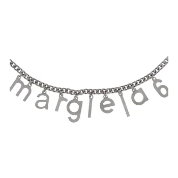 MM6 Maison Margiela Logo lettering Necklace