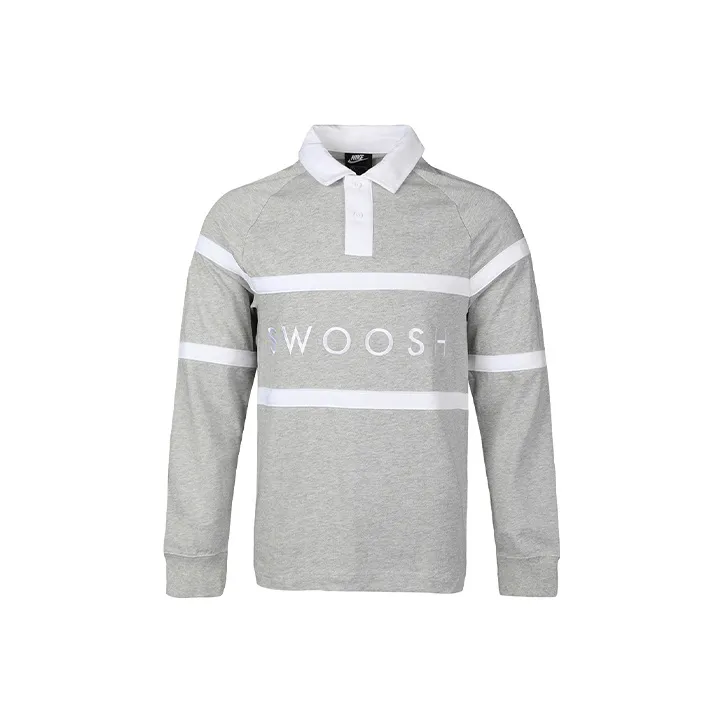 Nike Polo Shirts Men Gray-0