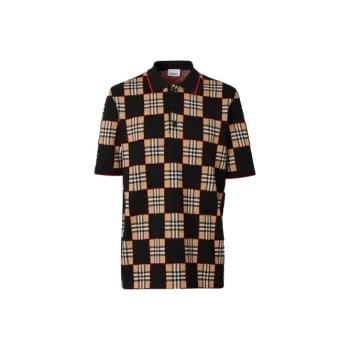 Burberry Polo Shirt Men's Archive Beige