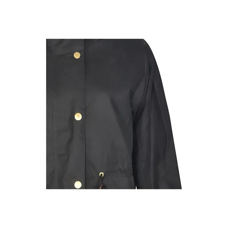 BARBOUR Funnel-Neck Drawstring Long-Sleeved Coat-7