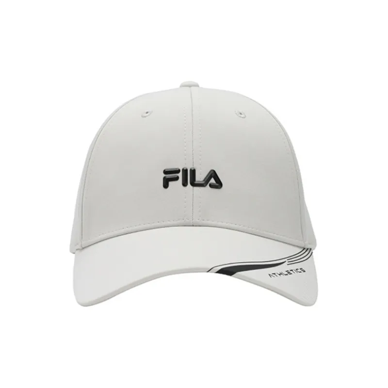 FILA Athletics Polyester Baseball Caps Unisex Moonlight Gray-1