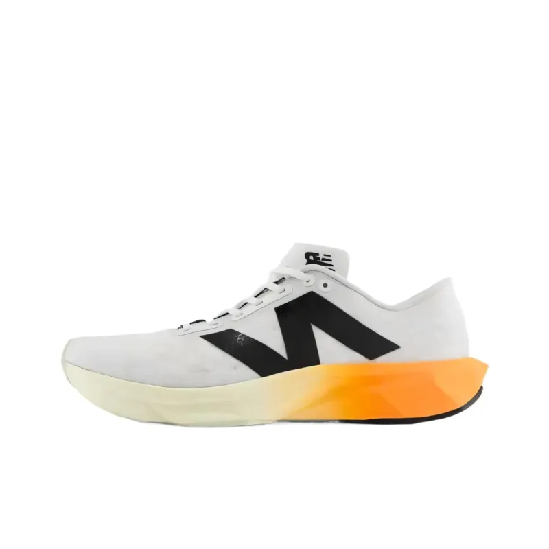 New Balance FuelCell Pvlse V1 Low Top Running Shoes Women's White Orange-0