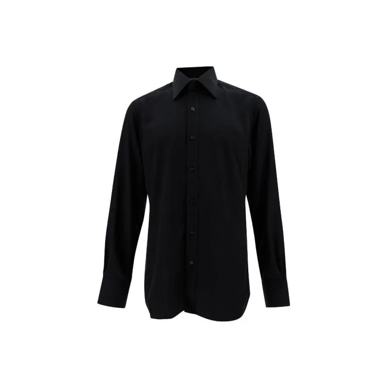 TOM FORD Poplin Slim Fit Shirt-0