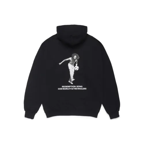 WACKO MARIA Bob Marley Co-branded Edition Sweatshirts Unisex Black