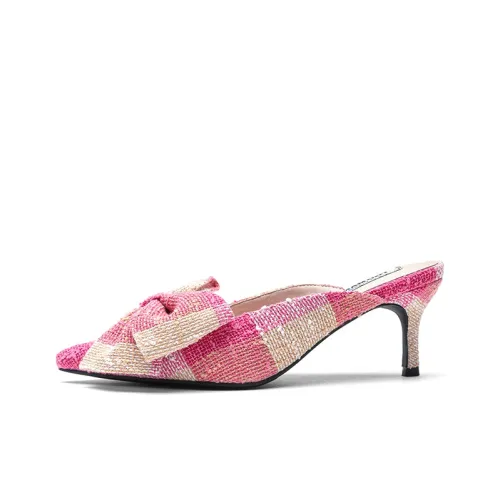TOOMANYSHOES Rubber Sole Slip Resistant Wrap toe Slippers Women's