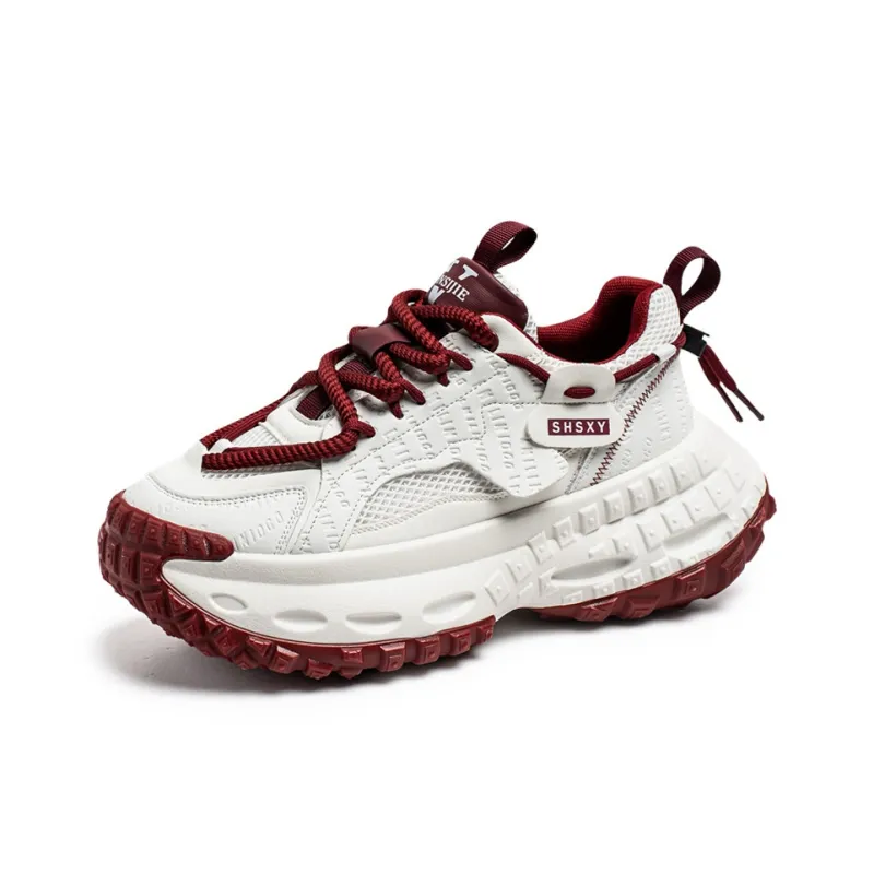HACKBUTEER Low Top Chunky Sneakers Men's Box Included-8