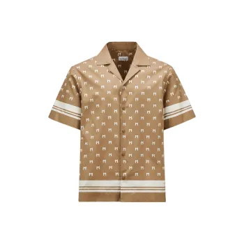 Moncler Monogrammed Short Sleeved Shirt