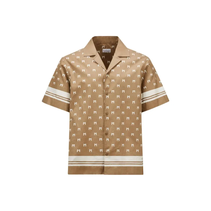Moncler Monogrammed Short Sleeved Shirt-0