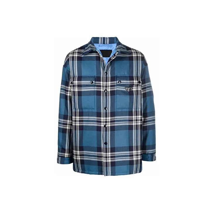 PRADA Shirts Men Blue-0