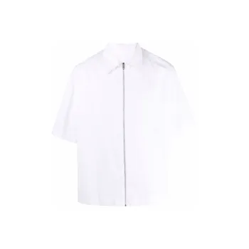 Givenchy Zip-up Cotton Shirt