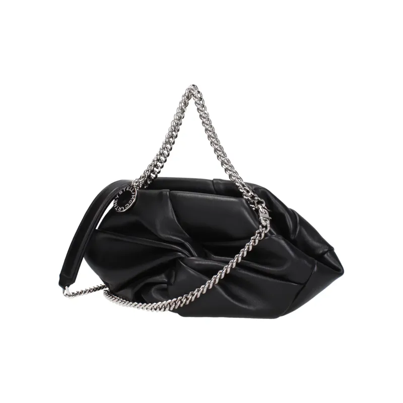 Stella McCartney Twist Detailed Chain-Linked Shoulder Bag-1
