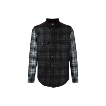 WOOLRICH Alaskan Patchwork Overshirt