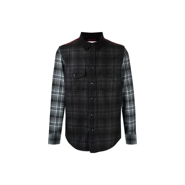 WOOLRICH Alaskan Patchwork Overshirt-0