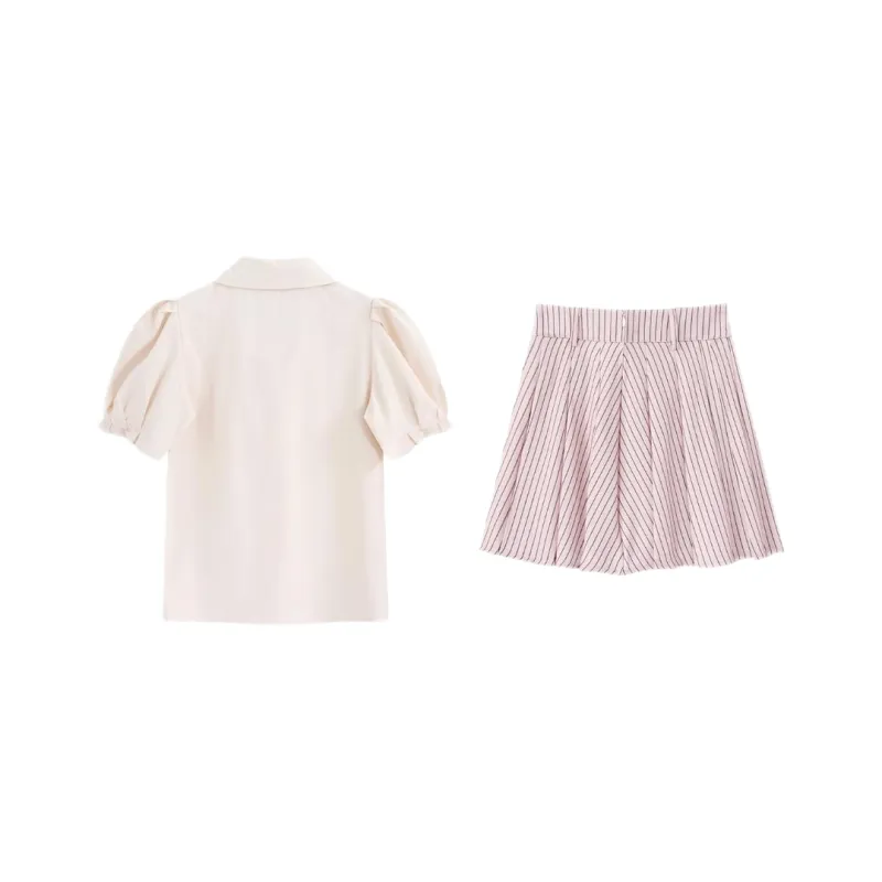 ABBY GODDESS Skirt Set Women's Pink-1